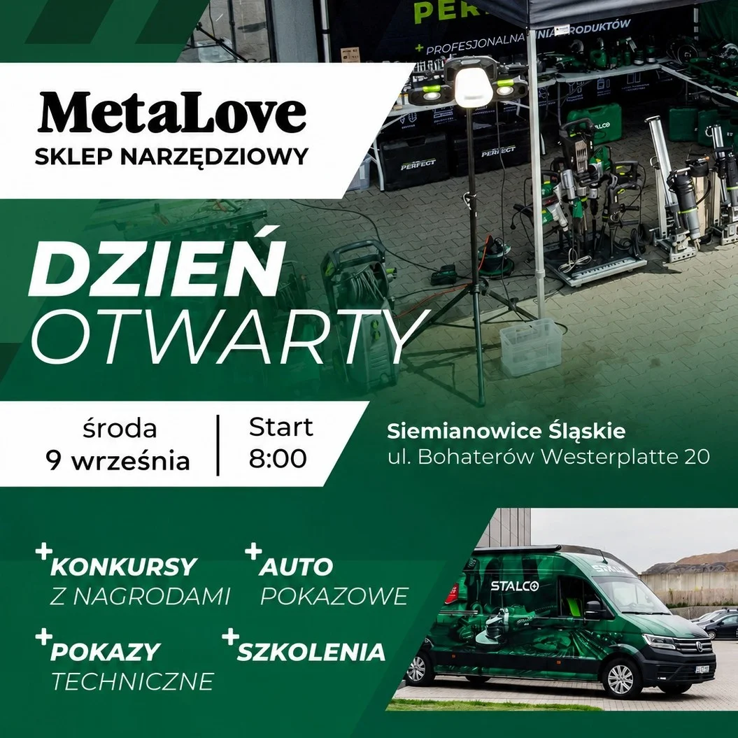 Grafika promocyjna wydarzenia STALCO DAY w Siemianowicach