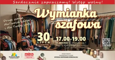 Grafika promocyjna wydarzenia Siemianowicka Wymianka Szafowa