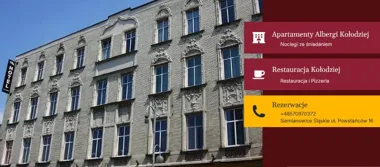 Grafika promocyjna wydarzenia Wystawa 250-lecia Ameryki w Hotelu Kołodziej – historia USA i Polaków w Ameryce