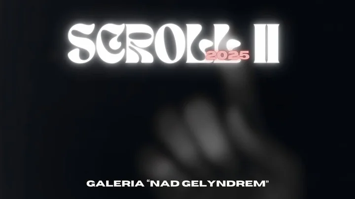 Grafika promocyjna wydarzenia Wernisaż SCROLL II 2025 — twórcy internetu w Muzeum Miejskim