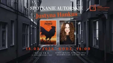 Justyna Hankus zabiera do Krzemiennej - spotkanie w Filii nr 8