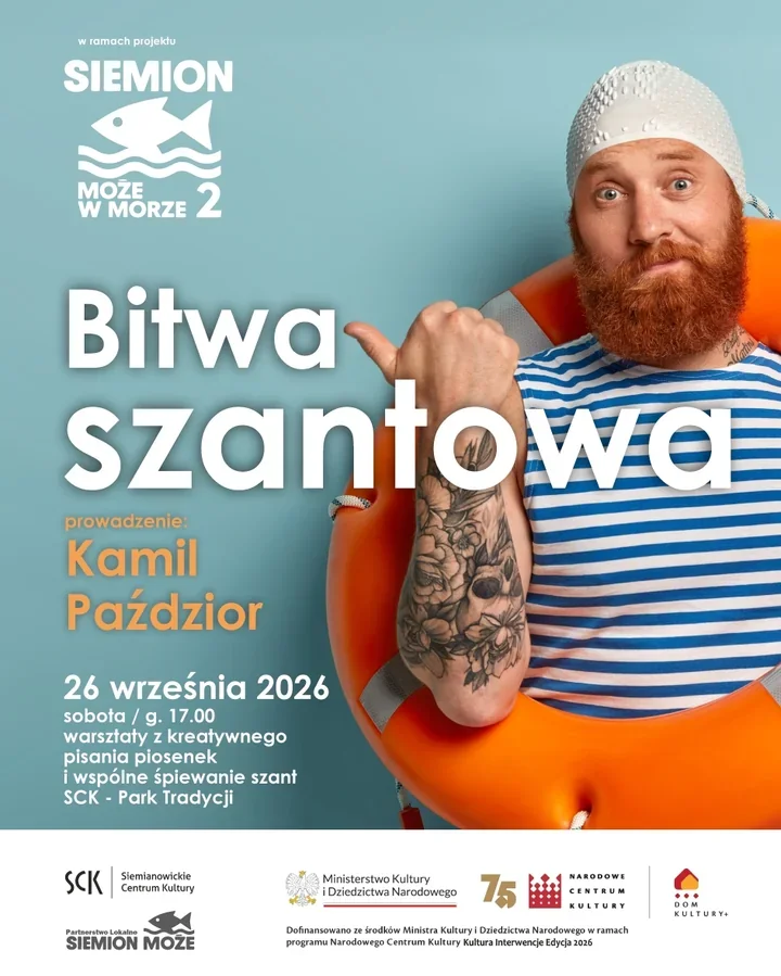 Pierwsza taka bitwa w Siemianowicach. Załogi napiszą i zaśpiewają własne szanty