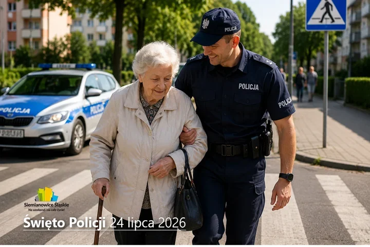 Święto Policji w Siemianowicach. Podziękowania za służbę