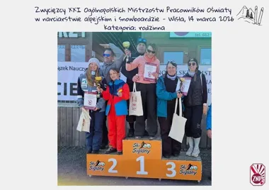 Siemianowiccy nauczyciele świętowali Dzień Kobiet i wrócili z najwyższym miejscem z mistrzostw w Wiśle