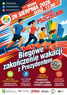 Rodzinny bieg z prezydentem. Na mecie będą medale i atrakcje