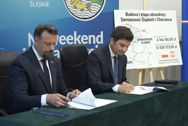 Podpis w ratuszu otworzył drogę do nowej obwodnicy Siemianowic i Chorzowa