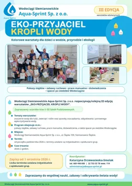 Aqua-Sprint wraca z lekcją o wodzie dla najmłodszych