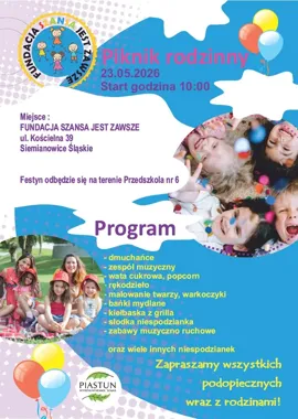 Przy przedszkolu szykuje się rodzinne święto z domowym ciastem