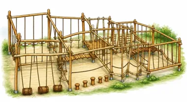 Przy SP4 powstanie park linowy. Zaplanowano 22 przeszkody