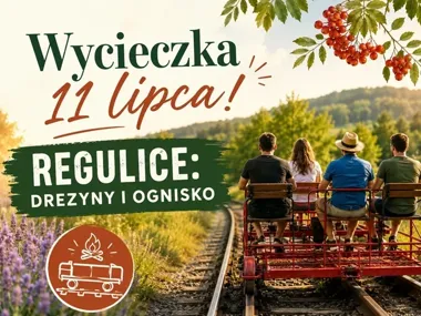 Drezyny, ognisko i lawendowe lody. SCK rusza z letnią wycieczką
