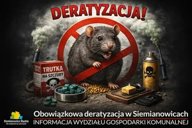 W Siemianowicach rusza obowiązkowa deratyzacja i każdy właściciel ma swój termin