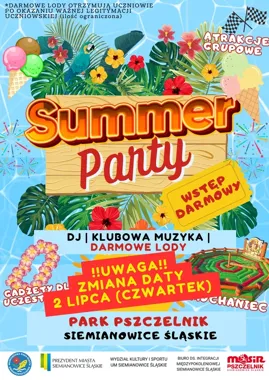 Summer Party nie odbędzie się jutro. Imprezę przesunięto na 2 lipca
