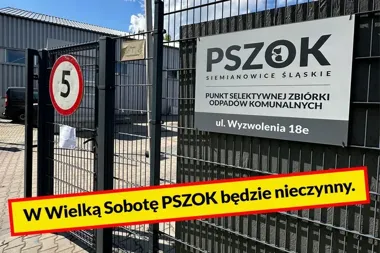 W Wielką Sobotę PSZOK zamknie bramę przed świątecznym sprzątaniem