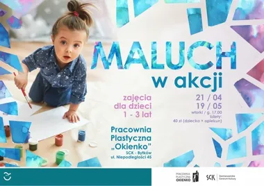 Maluchy w SCK wejdą w świat plastyki razem z opiekunami