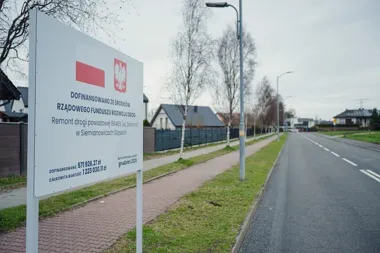 Ulica Domina dostała nową nawierzchnię od początku do końca