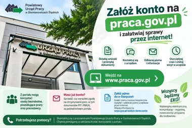Konto na praca.gov.pl ułatwia kontakt z urzędem pracy