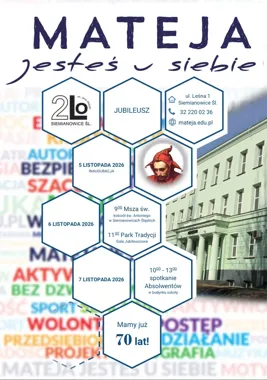 II LO im. Jana Matejki ma już 70 lat. Absolwenci wrócą do szkoły