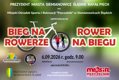 Dwie osoby, jeden rower i 14 kilometrów rywalizacji w Siemianowicach