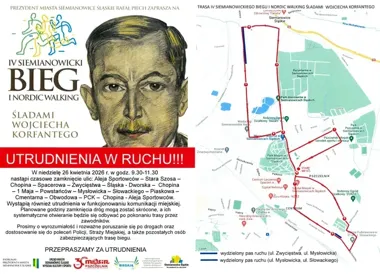 Bieg śladami Korfantego zamknie rano kilka ulic w Siemianowicach Śląskich