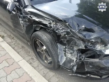 Był poszkodowanym w kolizji, ale to on usłyszy zarzuty - ponad promil