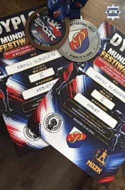 Drugie i trzecie miejsce policjantki z Siemianowic na festiwalu w Krakowie