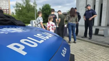 Radiowóz, odciski palców i cyberoszustwa - tak policja przyciągnęła mieszkańców